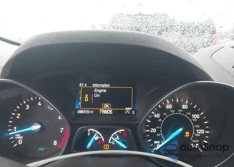 2017 Ford Escape Se z USA, uszkodzony, nr VIN 1FMCU0GD0HUD77387